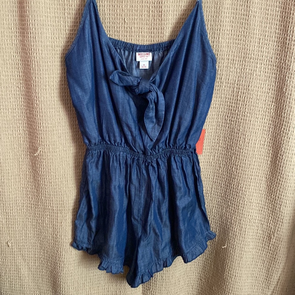 Mossimo Denim Colored Romper